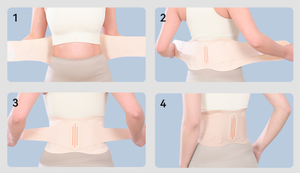 Ceinture de maintien de la taille ultra-fine pour femmes, à double compression et haute élasticité, pour le contrôle du ventre - Product Image 4