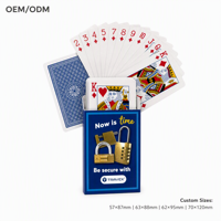 Cartes à Jouer Personnalisées Premium TRAVEX – Papier Professionnel à Noyau Violet 310GSM Qualité Poker – Boîte en Papier Écologique Personnalisée