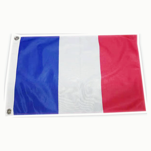 Bandera Nacional francesa de poliéster tejido, bandera náutica, Marina, barco, yate - Product Image 2