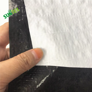 160gsm Sunblock Tissé Serre Couvre Ldpe Uv Résistant Noir Blanc Agriculture Plastique Tissé Film Bâche - Product Image 1