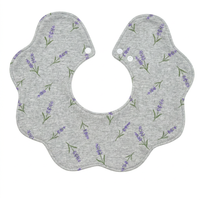Bavoir bébé personnalisé en forme de fleur, réutilisable et imperméable, pour repas des tout-petits – Fournisseur d'usine