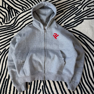 Bộ đồ thu đông bán buôn hai mảnh áo hoodie có khóa kéo và quần thể thao ống rộng dành cho nữ, thiết kế tùy chỉnh, bộ quần áo thể thao nữ - Product Image 4