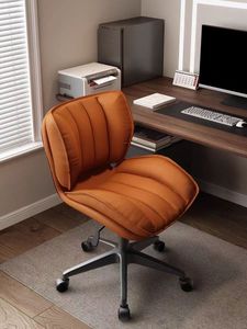 เก้าอี้คอมพิวเตอร์ เก้าอี้สำนักงาน เก้าอี้อ่านหนังสือที่บ้าน เก้าอี้นั่งสบาย เก้าอี้โต๊ะทำงาน พนักพิงปรับได้ เก้าอี้หมุนได้ - Product Image 5