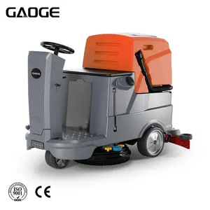 Gaoge A26 Midsize Industrial Floor Scrubber With Double Brush Ride-on Floor Cleaning Equipment