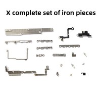 Pièces de réparation compatibles E-Repair-Grade pour iPhone 6/SE 2/5S/6 Plus/6S/6S Plus/7/7 Plus/8 Plus/XR/XS MAX/11 Pro/12 - Vis de plaque métallique