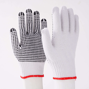 قفازات عمل آمنة من البي في سي المنقط بسعر المصنع الصيني لعام 2025، قفازات عمل بيضاء من القطن للحدائق - Product Image 5