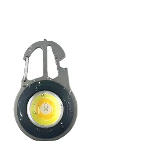 Outdoor Multifunctional Keychain Cob Work Lamp Emergency Maglite Rechargeable Led Flashlight