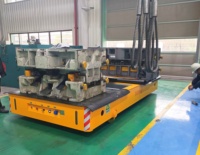 Chariot résistant d'équipement de transfert d'utilisation de transport d'usine 5 tonnes-100 tonnes de type à piles sans rail