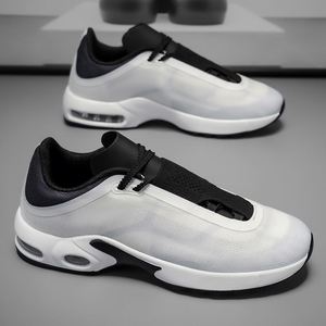 Chaussures de course pour hommes de haute qualité, confortables, respirantes, avec doublure en mesh, à lacets/fermeture à boucle, design sportif décontracté, tendance mode - Product Image 5