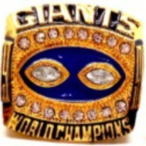 Anillo de Campeonato de los New York Giants de la <span class=keywords><strong>NFL</strong></span> de 1990, Aleación, Venta Directa de Fábrica - Product Image 1