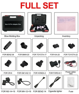 Adaptador de Lector de Códigos de Diagnóstico para Automóviles de 12V, Conectores No de 16 Pines, CRP919X CRP919E BT PROS <span class=keywords><strong>Elite</strong></span>, 1 Año de Garantía para Q5 Civic - Product Image 4
