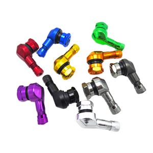 Accessoires de moto multicolores Corps en aluminium avec noyau en laiton Valve de pneu-Cap Valve de pneu TPMS Accessoires de motocyclette - Product Image 1
