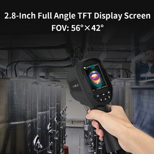 256*192 High Resolution Handheld <strong>Thermal</strong> Imaging Infrared <strong>Camera</strong> With PVC Case for Water Leak Detect/<strong>Car</strong>/Building/Solar Panel