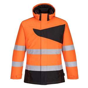 PORTWEST - PW261OBRL PW2 Chaqueta de invierno de alta visibilidad naranja/negra-EAN 5036108355303 ROPA DE TRABAJO DE LA HI-VIS - Product Image 1