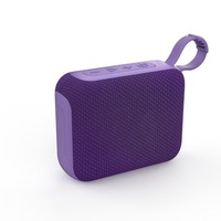 Enceinte portable étanche en plastique JB Loud pour extérieur avec subwoofer, commande vocale, lumière LED clignotante, TF, FM, idéale pour les fêtes