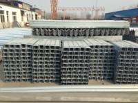 Poste de Acero Galvanizado para Barandilla de Seguridad en Carreteras, Tipo W, Q235B Q355B, para Construcción de Autopistas