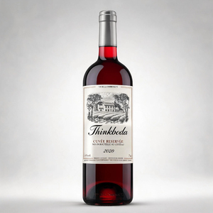 Étiquette cadeau adhésive imprimée pour bouteille, avec interaction numérique et logo personnalisé, intégrant une puce NFC intelligente, pour emballage de vin, vente en gros - Product Image 4