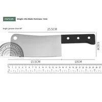 Ensemble de couteaux de cuisine jetables en acier inoxydable pour gaucher, 8 pièces, lame dentelée, emballage de carte blister pour cadeau de centre commercial de supermarché