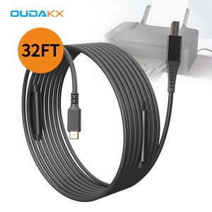 <span class=keywords><strong>Cable</strong></span> de extensión USB 3,0 de fábrica tipo C a tipo B convertidor de datos Tranfaer USB B <span class=keywords><strong>Cable</strong></span> en ángulo para impresora Cámara escáner portátil - Product Image 1