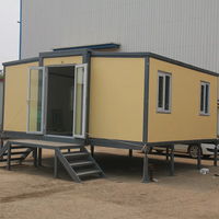 XH Haute Qualité 40ft Extensible Conteneur Maison Mini Mobile Hôtel Foldout Modulaire En Acier Construction Usine Villa Entrepôt
