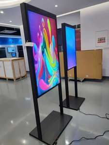 Çift taraflı 43 "49" 55 "65" 4K elektronik tabela dijital gösterge panoları pencere reklam <span class=keywords><strong>LCD</strong></span> ekran - Product Image 2