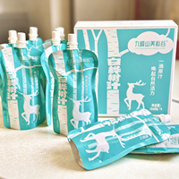 Jus de bouleau 100% pur, prêt à boire, en sachet portable, pour une consommation quotidienne