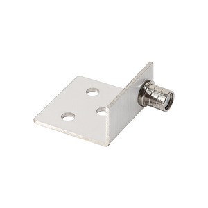Support d'angle en acier inoxydable CT, 4 mm d'épaisseur, charnière de meuble à montage encastré pour portes d'armoires, design durable et minimaliste - Product Image 1