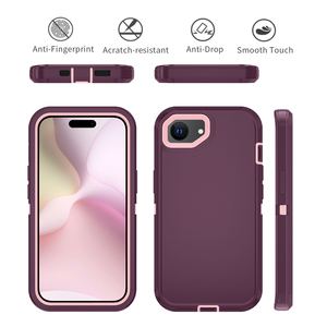 Fashion Design nero Anti-caduta TPU PC Cover posteriore custodia per telefono cellulare <span class=keywords><strong>Se</strong></span> 4 - Product Image 4
