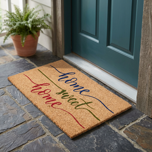 Alfombra de Entrada Moderna con Diseño Geométrico de Rompecabezas, Rectangular, Lavable a Máquina, Antideslizante para Exteriores con Respaldo de Goma - Product Image 3