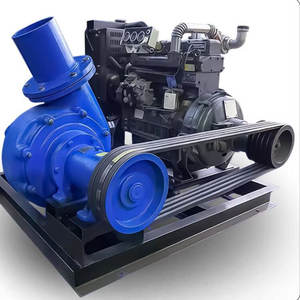 Bomba de Agua de Hierro con Motor Diésel Autocebante, de Alto Caudal y Diseño Móvil para Riego, Drenaje y Obras de Construcción - Product Image 4