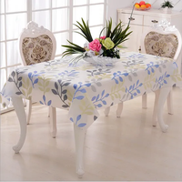 Rouleaux de couverture de table imperméable PVC PET nappe en plastique imprimée personnalisée de luxe
