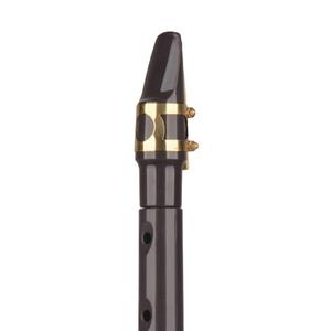 Portatile Mini sassofono tascabile per gli amanti della musica e suonatori di strumenti a fiato con testa in ottone - Product Image 2