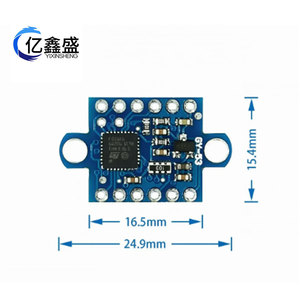 Module de capteur de distance laser TOF YIXINSHENG GY-53-L1X VL53L1X, interface I2C, robotique, automatisation, détection d'obstacles - Product Image 3