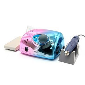 레인보우 컬러 도매 한국 40000 RPM 강한 210 + 105L 강한 매니큐어 기계 네일 살롱 드릴 고속 연마 - Product Image 5