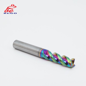 Tiên tiến DLC tráng cacbua u-khe cuối nhà máy-hình học cụ thể bằng nhôm, giảm cạnh tích hợp, công cụ phay hiệu quả cao - Product Image 1