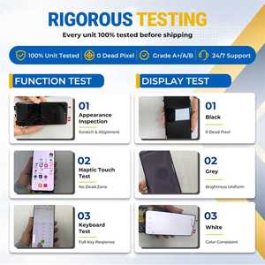 Schermo LCD di Ricambio Compatibile da 6,63 Pollici per <span class=keywords><strong>Samsung</strong></span> Z Flip <span class=keywords><strong>3</strong></span>, Display Incell Non Pieghevole per Riparazione - Product Image 3