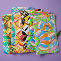 Tela Popelina de Algodón Peinado 100% Orgánico, Suave, Transpirable, Antiestática, Estampado Floral, Ligera, para Vestidos de Niño