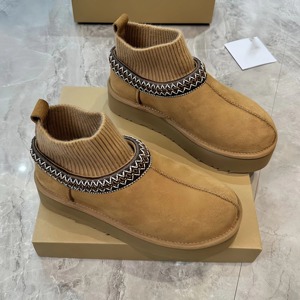 Nouvelles bottes de neige pour femmes 2026, marque de créateurs, hauteur cheville, chaudes, nouveaux styles, vente directe d'usine - Product Image 3