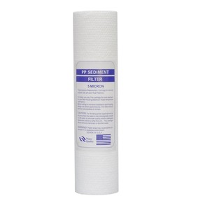 ไส้กรองตะกอน PP 5 ไมครอน สำหรับเครื่องกรองน้ำใช้ในบ้าน - Product Image 1