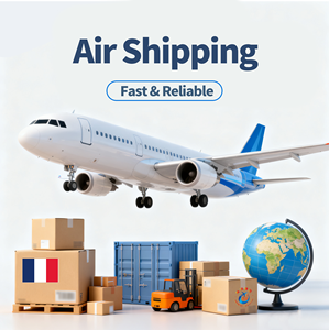 Fret aérien de Shanghai vers la France - Rapide, économique et fiable |   Emballage, dédouanement, assurance |   Livré par UPS/FEDEX/DHL - Product Image 1