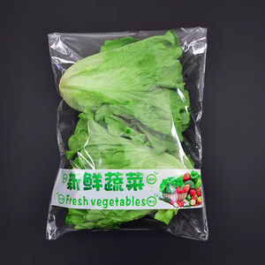 Bolsas de plástico de celofán Bopp rectangulares de PE reciclables impresas personalizadas <span class=keywords><strong>para</strong></span> embalaje de <span class=keywords><strong>lechuga</strong></span> y verduras - Product Image 2