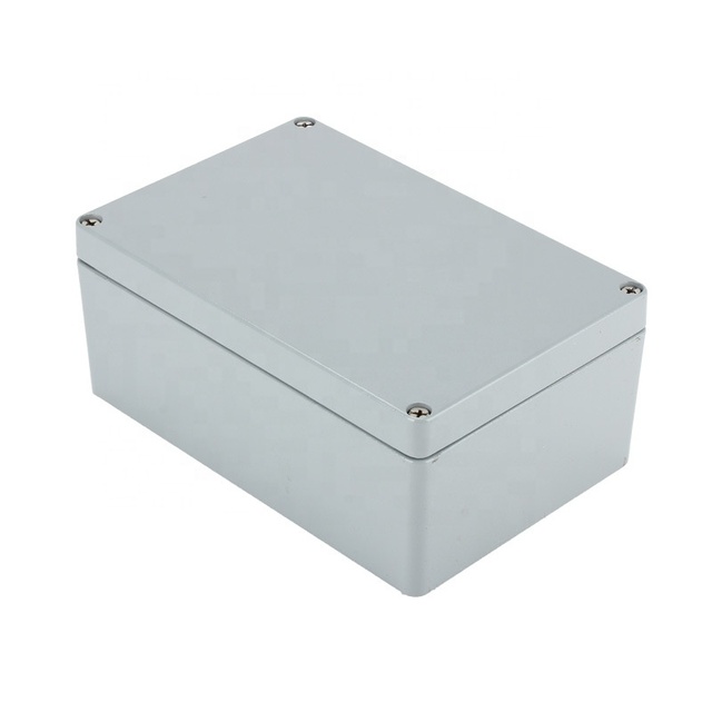 IP66 Full Size Outdoor Waterproof Dustproof Junction Box 240*160*75 Die Cast Aluminum Industrial Electrical case Aluminium Diy
