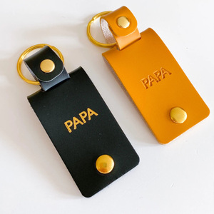 In-stock dye-sublimation <b>blank</b> photo box keychain PU leather photo key pendant Father's Day gift key <b>ring</b> - Product Image 4