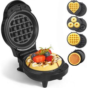 Plaque amovible à 4 portions Grill électrique Panini Press Revêtement antiadhésif Plateau d'égouttement Tough George pour Hot Dogs Option pour assiette - Product Image 3
