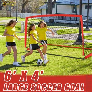 <span class=keywords><strong>2025</strong></span> nhà máy bán hàng trực tiếp 6x4 ft xách tay Pop Up bóng đá Mục tiêu thiết bị đào tạo cho trẻ em Thanh Niên Toddler thể thao ngoài trời trò chơi - Product Image 5