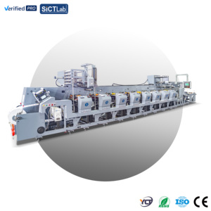 ĐIỀU KHIỂN SERVO cánh hoa JZ-320 máy in flexo với máy cắt và rạch chết để in nhãn dán - Product Image 4