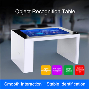 Mesa de Centro Táctil Inteligente en Forma de U de 43/55 Pulgadas, Pantalla LCD Interactiva Infrarroja/Capacitiva CY-004, Mesa de TV Inteligente CY-004, Venta al Por Mayor - Product Image 4