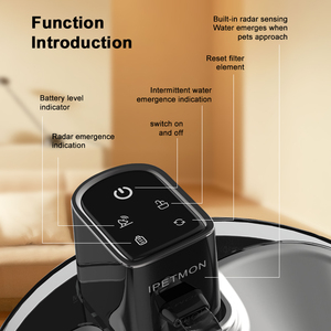 Distributeur d'eau électrique USB CITICITY 4L en acier inoxydable de haute qualité pour animaux de compagnie, fontaine automatique pour chiens et chats en forme de bouteille - Product Image 6