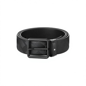 Cinturones de Cuero Vacuno Genuino Ecológicos y Vintage para Uso Diario, con Hebilla de Acero Resistente, Diseño Cuadrado 3D Personalizado, Superventas - Product Image 6