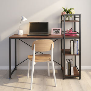 Escritorio de Madera para Computadora Suministrado de Fábrica con Estantería para Lectura y Escritura para Oficina en Casa - Product Image 2